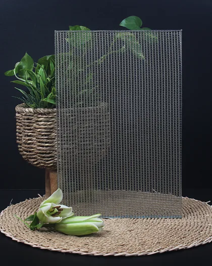 Black Weave — fabric glass by ARG