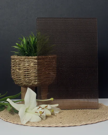 Bronze Noir — fabric glass by ARG