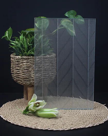 Silver Glacier — fabric glass by ARG