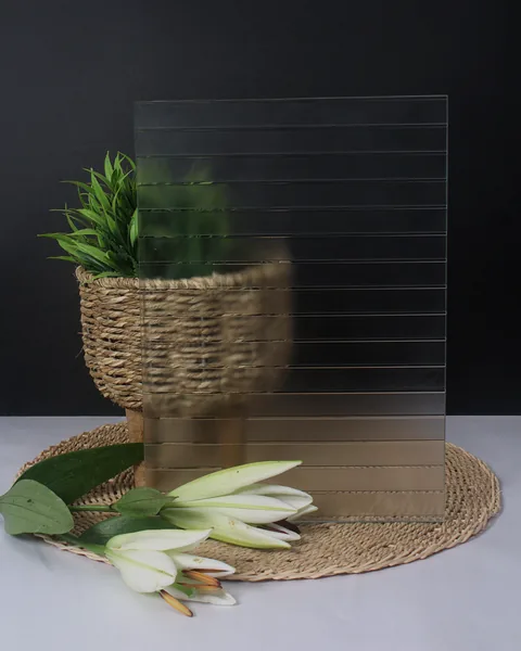 Ribline, textured glass by arg